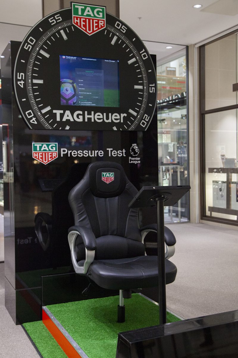 Tag Heuer The Pressure Test Experiential Activation Partnership